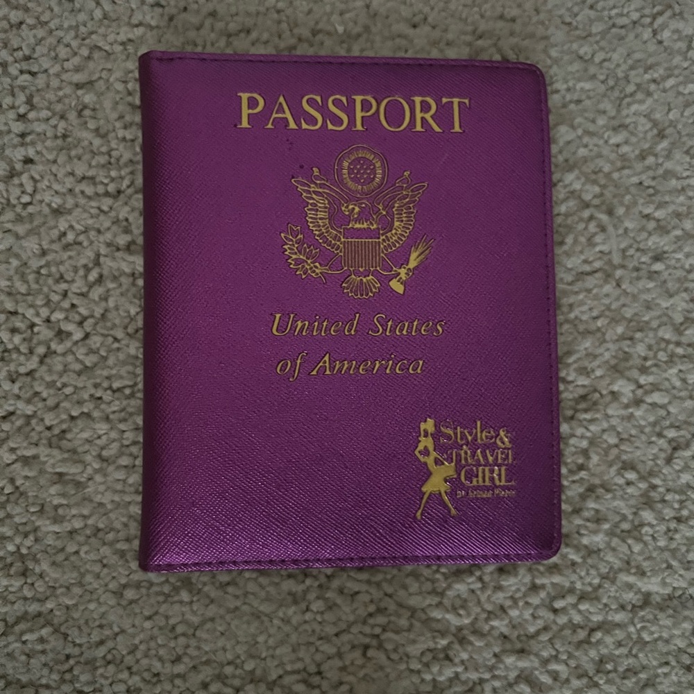 Style and Travel Girl Passport